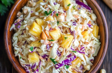Hawaiian Pineapple Coleslaw