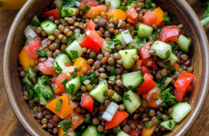 Mediterranean Lentil Salad