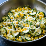 Parmesan Zucchini and Corn